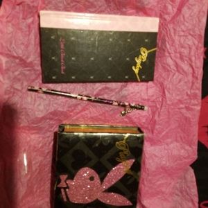 PLAYBOY ADDRESS BOOK AND PENCIL WITH A FULL NOTEPAD
